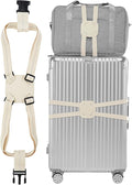 Travelkin Luggage Straps Bag Bungees add a Bag, Luggage Bungee for suitcases Elastic Strap Belt