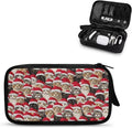 Christmas Cat Print Electronics Organizer Travel Case, Water Resistant Cable Organizer Bag for Travel Essentials, Tech Gifts for Men, Storage Bag as Accessories for Phone, Cord