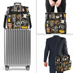 Start Your Day with Coffee Travel Bag Compatible with Keurig K-Mini, Single Serve Coffee Brewer Carrying Case Compatible for K-Mini Plus with Multiple Pockets for K-Cup Pods (Bag Only)
