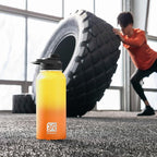 DYSANKY Insulated Water Bottle | Thickened Stainless Steel Vacuum Metal | Portable Sports Water Jug for Gym and Hiking with Straw, Carrier Bag, Handle Strap | BPA-Free 32 oz