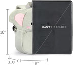 mibasies Toddler Backpacks for Girls 2-4: Plush Backpack -3D Animal Cartoon Mini Travel Bag -10 inch Toddler Backpack Leash