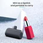 LanLuk [2 Pack] Mini Portable Charger for iPhone,5200mAh Ultra-Compact Fast Charging Power Bank Cordless Small Smart Battery Pack Compatible with iPhone 14/14 Pro Max/13/13 Pro/12/XR/8/7/6(Inky+Inky)