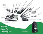 Pak Camping Cookware, Camp Kitchen, Camp Cookware, Camping Utensils Set, Camping Kitchen Set, Camping Cooking Set, Camping Cooking Utensils, Camping Cookware Set, Camping Accessories Cooking, RV Camp