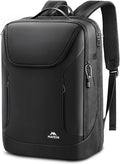 MATEIN Waterproof Laptop Backpack for Men Work, Anti Theft 17 Inch Business Backpack with Lock, Large TSA Tech Backpacks College Computer Back Pack Office Travel, Black
