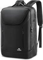 MATEIN Waterproof Laptop Backpack for Men Work, Anti Theft 17 Inch Business Backpack with Lock, Large TSA Tech Backpacks College Computer Back Pack Office Travel, Black