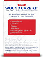 All Health Wound Care Kit & First Aid Supplies, 40 Piece | for Small to Medium Sized Wounds, Professional Use for Car, Home, Camping, Hiking and More