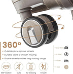 4 Piece Luggage Set, Hardside Expandable Lightweight Suitcase with 360° Mute Spinner Wheels Luggage Sets, TSA Lock, 14/20/24/28 Inch Travel Luggage for Men, Women and Girls (Champagne 3)