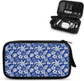 Tropical Flowers Electronic Organizer Travel Cable Organizer Bag Portable Pouch Electronic Accessories Carry Case for Tech Accessory Phone Power Bank Cable Cord Charger