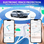 Mini GPS Tracker for Vehicles – Hidden Magnetic Car Tracker Device, Real-Time GPS Tracking for Kids, Car, Pets, No Monthly Fee, Works with Apple Find My and Google Find Hub, Vehicle Locator