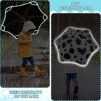 ALAZA Kids Umbrella Stick Umbrellas Cute Umbrella for Boys Girls Toddler UV/Sun Rain Windproof