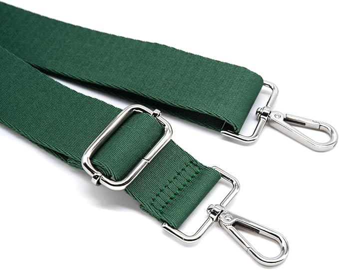 S&loyoe Thickened Solid Color Purse Straps Replacement Crossbody Bag Strap Adjustable Wide Guitar Straps for Handbags 1.5inch