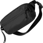 tomtoc 3.5L Sling Bag with RFID Blocking, Crossbody Bag Chest Shoulder Pack for Men and Women, Water-resistant Lightweight Casual Waist Fanny Pack for Travel/Daily Use