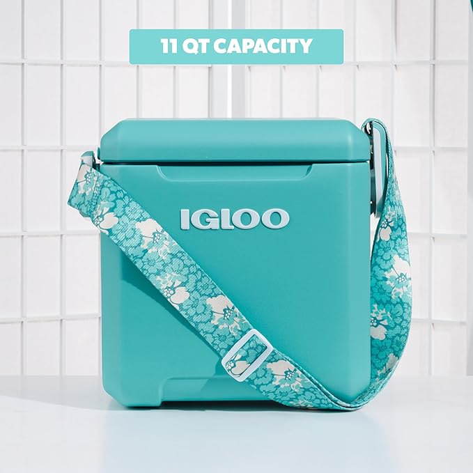 Igloo Tag Along Too Coolers | Insulated Hard Shell Picnic Style Cooler | Rolling Ice Chest