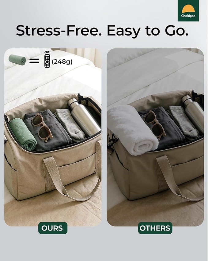 Quick Dry Microfiber Towel Travel, Beach & Camping Towels. Fast Drying, Super Absorbent & Ultra Compact for Travel, Bath, Gym, Swimming, 1 Pack, 60''x30'' Army Green
