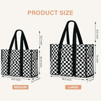 Becokan Large Tote Bag for Women Waterproof with 12 Pockets Top Zipper Closure Utility Teacher Nurse Bags for Work School
