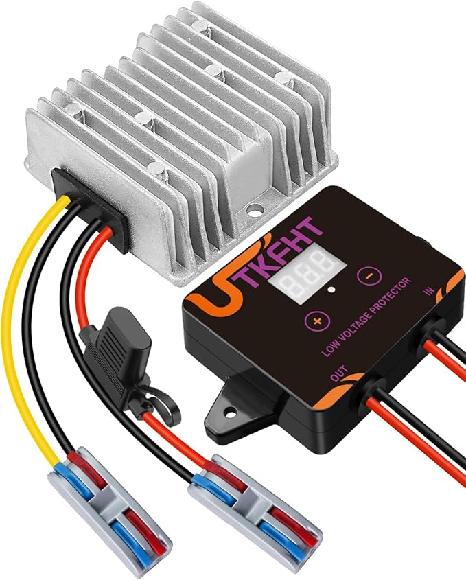 DC 12V to 24V 10A 240W Step Up Boost Converter Voltage Regulator with Low Voltage Protector