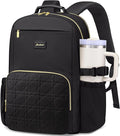Focdod Laptop Backpack for Women Bookbag: 15.6 inch Work Backpacks with Pouch Pocket for Large Capacity Cup & USB Charger College Book Bag Travel Business Nurse Teacher Bookbags Anti-theft Back Pack