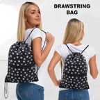HOLYLUCK Drawstring Backpack Bag Sport Gym Sackpack