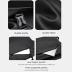 Water-Resistant Messenger Bag for Men & Women, Lightweight Crossbody Laptop Briefcase for Commute, 13 inch Laptops, Durable Shoulder Bag with Adjustable Strap