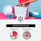 Igloo Tag Along Too Coolers | Insulated Hard Shell Picnic Style Cooler | Rolling Ice Chest
