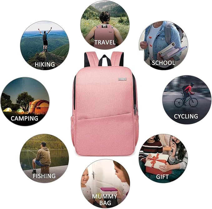 MAXTOP Deep Storage Laptop Backpack Business Anti-theft Backpacks[Water Resistant] College School Computer Bookbag Fits 17 Inch Laptop