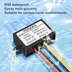 DC-DC 9V Step-Down Adapter 12V 24V to 9V 5A 45W Buck Converter Waterproof car Mounted Step-Down Converter, Voltage stabilizing Module