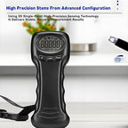 Luggage Weight Scale, 50kg/110lb Portable Travel Hanging Luggage Scales for Suitcases, Electronic Weight, LCD Digital Display, Ergonomic Anti-Slip Handle, Auto Lock Feature