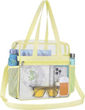 USPECLARE Clear Bag for Stadium Events,Transparent Bag for Work Sports Games Concerts Travel Gym