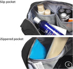 Travel Toiletry Bag 5L, Compact Travel Organizer with Waterproof TPU Wet/Dry Compartment