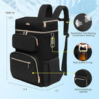 Backpack Cooler Insulated Leak Proof, Lightweight Soft Sided Cooler Backpack for Men Women, Waterproof Beach Cooler Bag Lunch Backpack for Camping Hiking Picnic Fishing Travel Outdoor