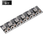 DROK DC Buck Converter, 6pcs Mini Voltage Regulator DC 4.5-20V 12V 9V Step Down to 5V Reducer Board 3A 10W Fixed Adjustable Volt Output Step-Down Transformer Power Supply Stabilizer Module