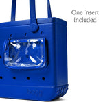 BOGG BAG Medium Tote – 15” x 12.5” x 5” – Durable, Washable, Tip-proof – Beach, Pool, Boat, Work, Sports (Blue-eyed)