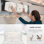 Travel Overnight Bag Weekender Bags - Duffle Bag Women with Shoe Compartment Carry On Overnight Bag with Toiletry Bag Duffel Bags with Wet Pocket for Gym Hospital Bags for Labor and Delivery Beige