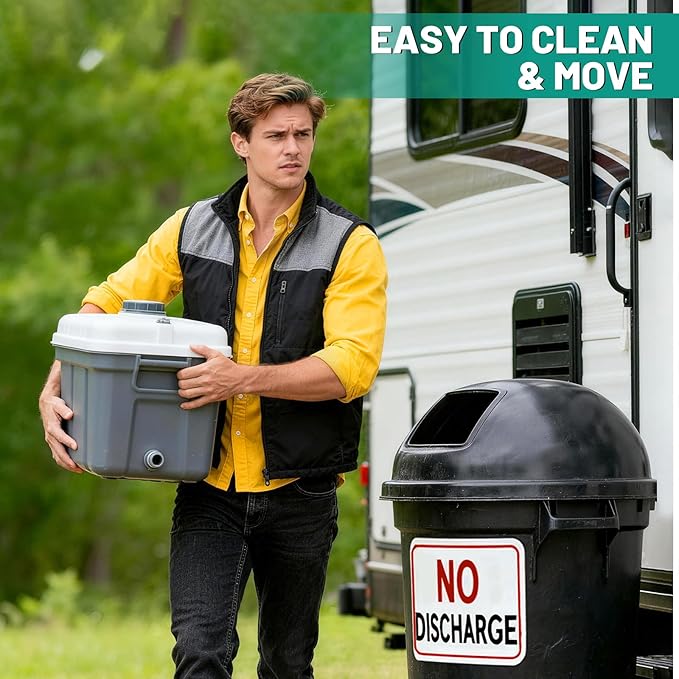 Portable Toilet Gel, Poo Powder for Portable Toilet, Camping Toilet Gel, Pee Powder, Portable Toilet Powder for Outdoor Camping and Hiking Toilet Gel Powder