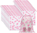 Shoe Bags for Travel, Travel Shoe Bags for Packing, Large Waterproof Portable Drawstring Travel Shoe Storage Bag Travel Essentials Women for and Men (Flowers)