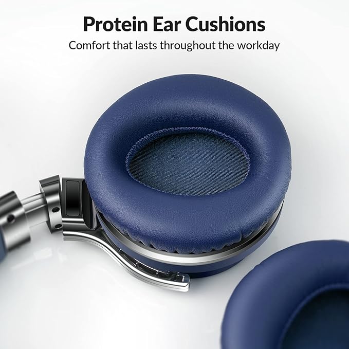Million Sold 10 Years Classic E7 Active Noise Cancelling Headphones with Upgraded Noise Cancellation, Bluetooth Headphones Wireless with HD Sound Vivid Deep Bass, for Home Office Travel Gift Pcs