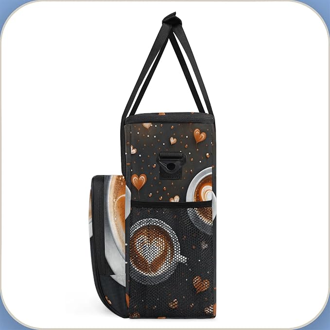 Travel Coffee Maker Carrying Bag Compatible with Keurig K-Mini or K-Mini Plus, Single Serve Coffee Maker Portable Storage Bag with Shoulder Strap(Bag Only)