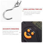 Beaupretty Portable Digital Luggage Scale Handheld Mini 50kg Travel Suitcase Weight Scale with Rechargeable Battery for Fishing and Saltwater Fishing Gear