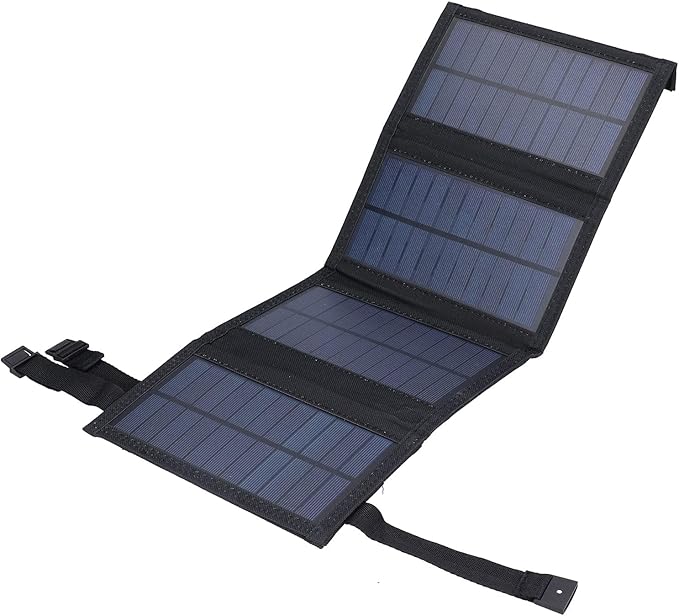 20W USB Solar Panel, Portable Foldable Oxford Cloth Solar Cells Charger for Mobile Phones, Tablets, Computers