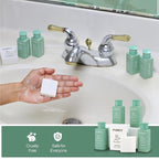 150‑Piece Bulk Travel Toiletries Set | Hotel & Airbnb Essentials | 1.3 oz Bottles (30 Shampoo, 30 Conditioner, 30 Body Wash, 30 Lotion, 30 Bar Soap) | Guest Bathroom Supplies + Homeless Outreach
