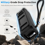 YWXTW Silicone Case for Anker Laptop Power Bank (25,000mAh/165W) - Shockproof Drop-Resistant, Built-in Cable Storage | Non-Slip Grip, Hidden Dust Plug Protective Cover for Anker Power Bank 165w