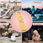 Thopeb–The Original Personal Safety Alarm for Women Self Defense – Elders & Kids Self Defense Keychain Siren – 135dB Loud Siren Bird Sound – Cute Key Chains Protection (Metallic Gold)