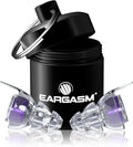 Eargasm High Fidelity Hyperviolet Purple Earplugs for Concerts, Festivals, Musicians, DJs, Night-Life, Motorcycle Hearing Protection - Reusable Ear Plugs for High Fidelity Noise Reduction up to 21 dB