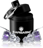 Eargasm High Fidelity Hyperviolet Purple Earplugs for Concerts, Festivals, Musicians, DJs, Night-Life, Motorcycle Hearing Protection - Reusable Ear Plugs for High Fidelity Noise Reduction up to 21 dB