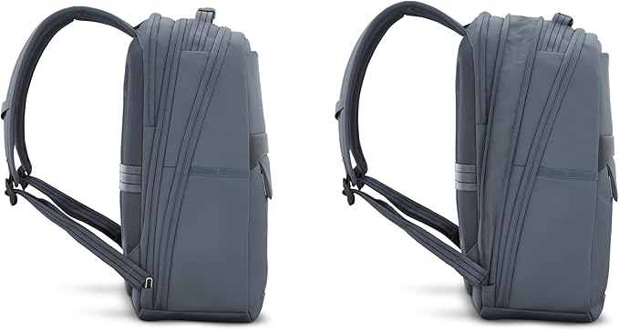 Samsonite Elevation Plus Backpack - Recyclex® RPET Body Fabric With Quick-Access Stash Pocket - Expands 1.5inches - AirTag™ Holder - Laptop Pouch - Cypress Green
