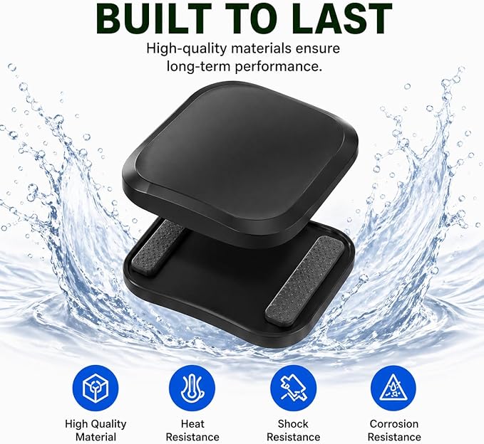 GPS Tracker for Vehicles(iOS Only),Magnetic Waterproof Car Tracker, No Monthly fees, Mini Portable GPS Tracker for Cars, Trucks, Motorcycle, Anti-Theft