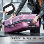 Abstract Love Swan 2 Pack Luggage Handle Wrap Set of Neoprene Luggage Tags for Suitcases Bag Strap Wrap Cover Travel Airplane Accessories Covers Markers Sleeve Grips Identifiers Cruise