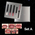 Long-Lasting Lip Makeup Set | 5-Piece Hydrating Kit for Women with Lipstick, LipGloss, Lip Liner | Daily Essential Set A One Size