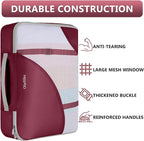 8 Set Packing Cubes for Travel, Gifts for Women Mom,Anti-Tearing Suitcase Organizer,OlarHike Vacation Essentials & Accessories for Cruise Ship