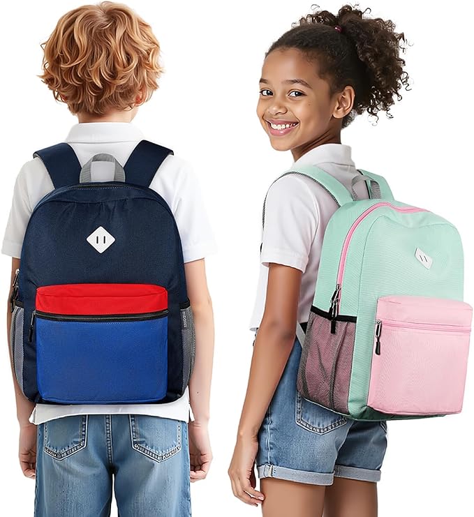 mibasies Kids Backpack for Boys 5-9: Large Boys Backpack for Elementary School